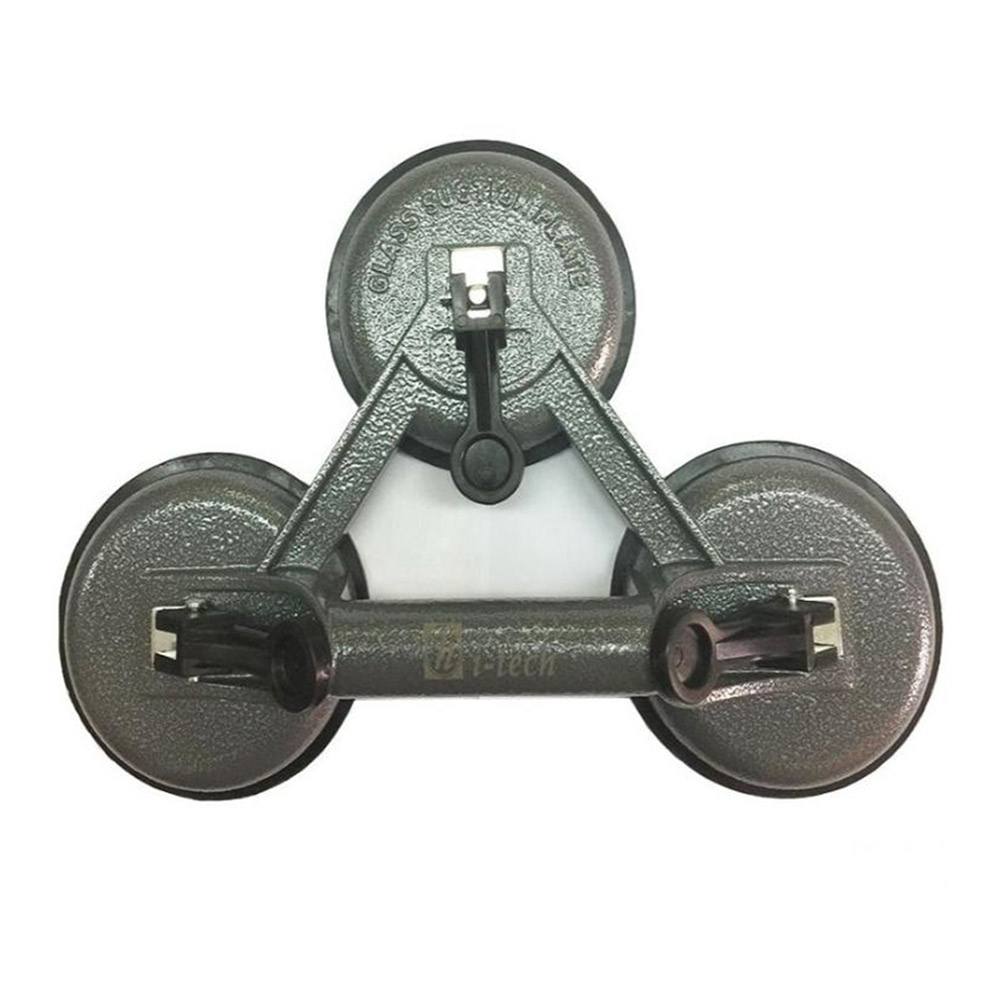 Triple glass transfer suction cup for lifting up to 150kg for professional use