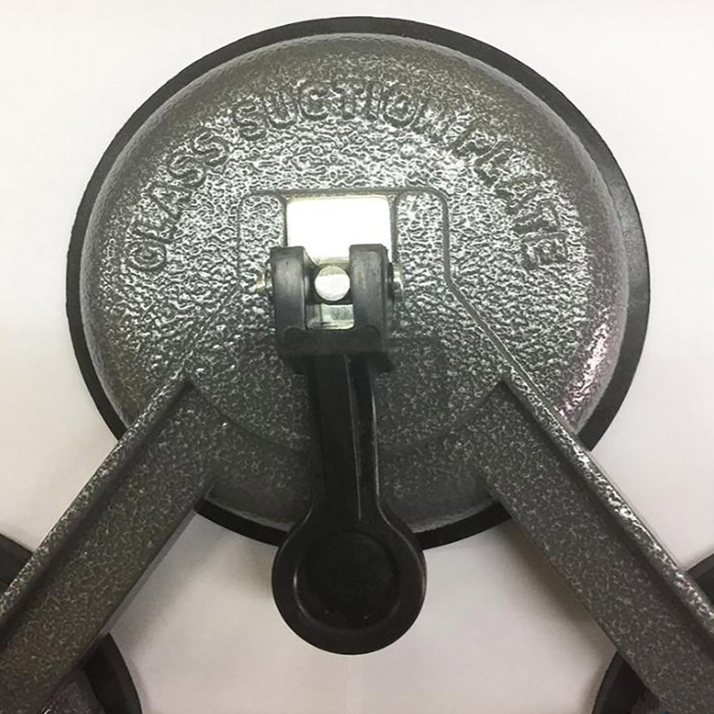 Triple glass transfer suction cup for lifting up to 150kg for professional use