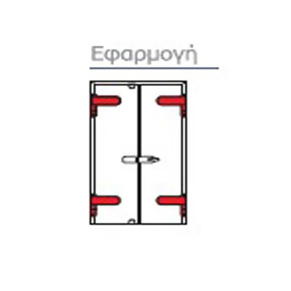 Heavy-duty inox free wall-glass hinge, hole, for glass doors