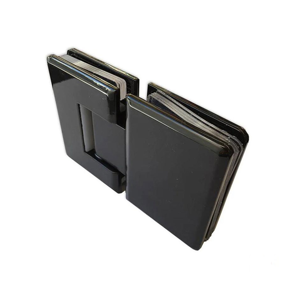  Black Three Position Inox Glass-to-Glass Hinge for Glass Door