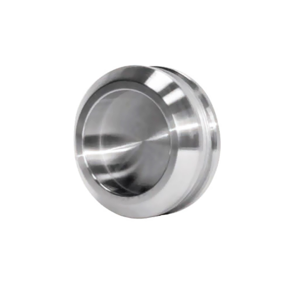 Knob stainless steel for glass door