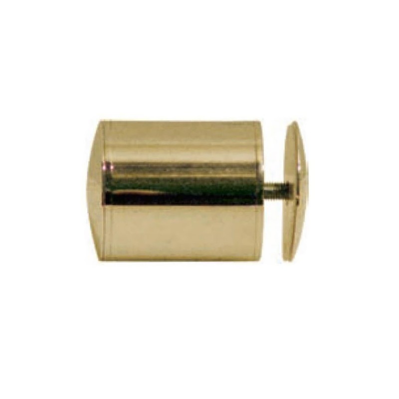 Knob Cylinder Brass single