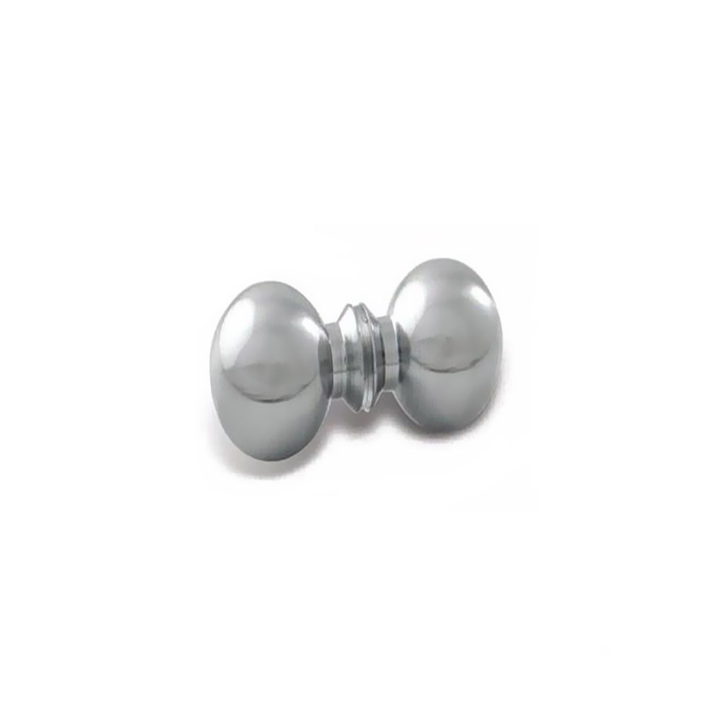 Knob mini aluminum sphere double Ø30mm