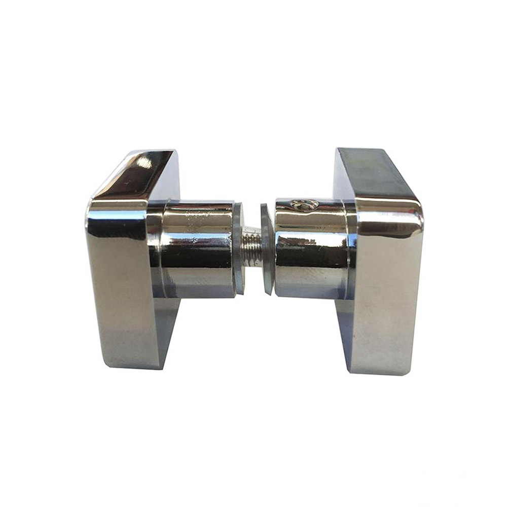 Knob mini double zamak chromed 3.5cmx3.5cm