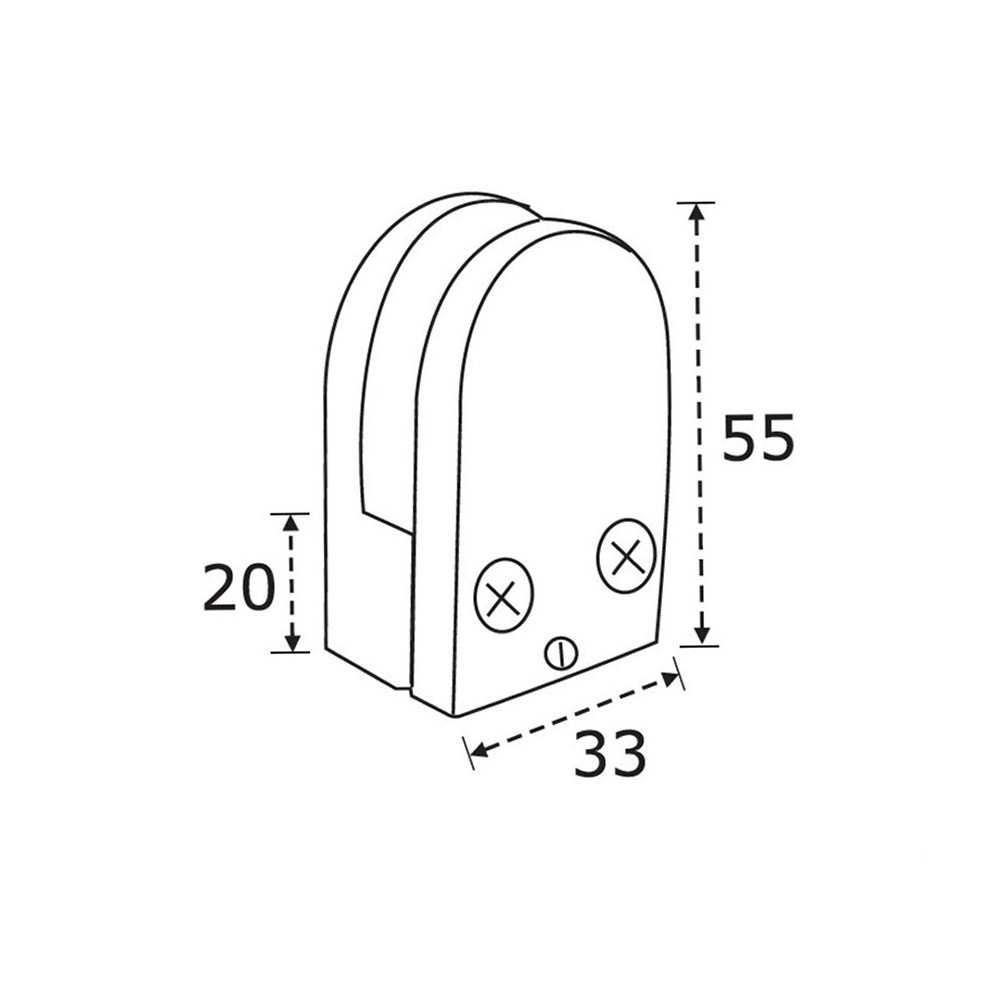 Zamak support divided semicircular SET for 5-8mm