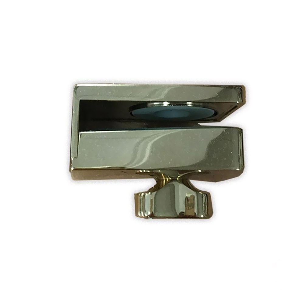 Wearable drawer with indicator, gold-plated brass, for glass door