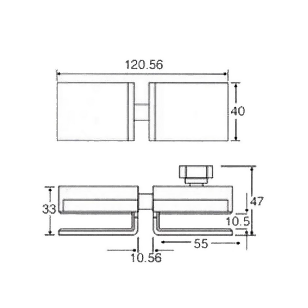 Wearable drawer with cover for glass door