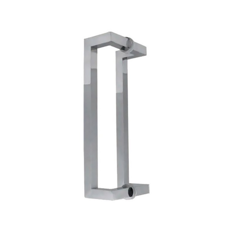 Stainless steel handle for glass door