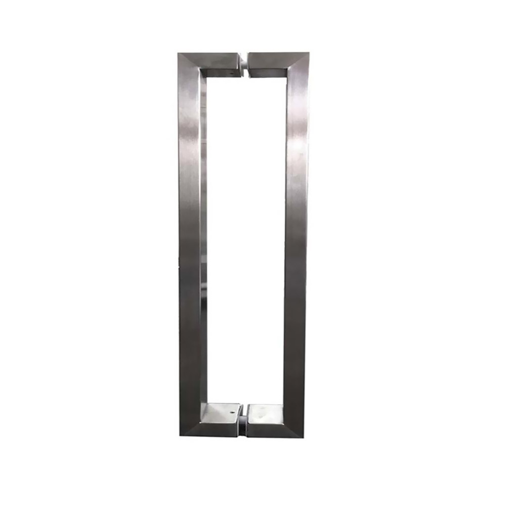 Stainless steel handle for 60cm long glass door