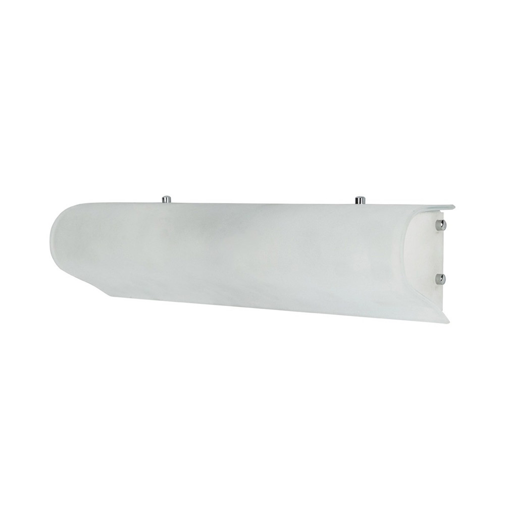 Bathroom lamp for wall opaline glass 34cm