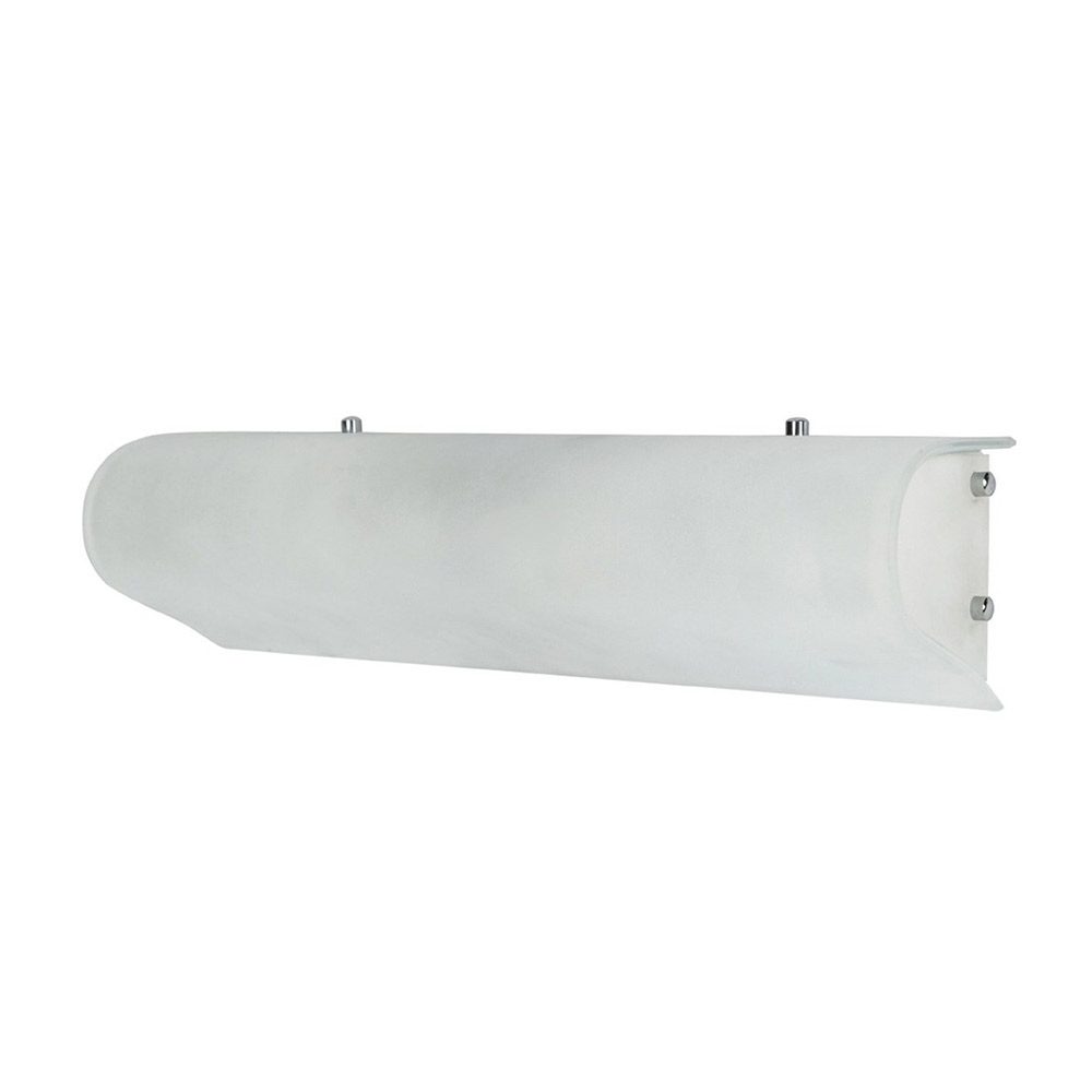 Bathroom lamp for wall opaline glass 64cm