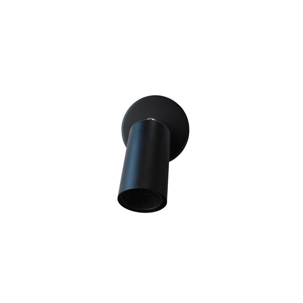 Wall-mounted bathroom lamp black