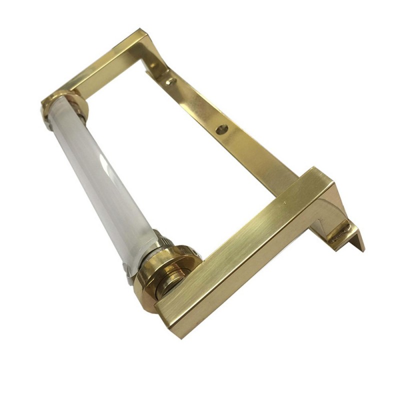 Light for mirror 19x8cm brass LED lamp 10W gold-plated