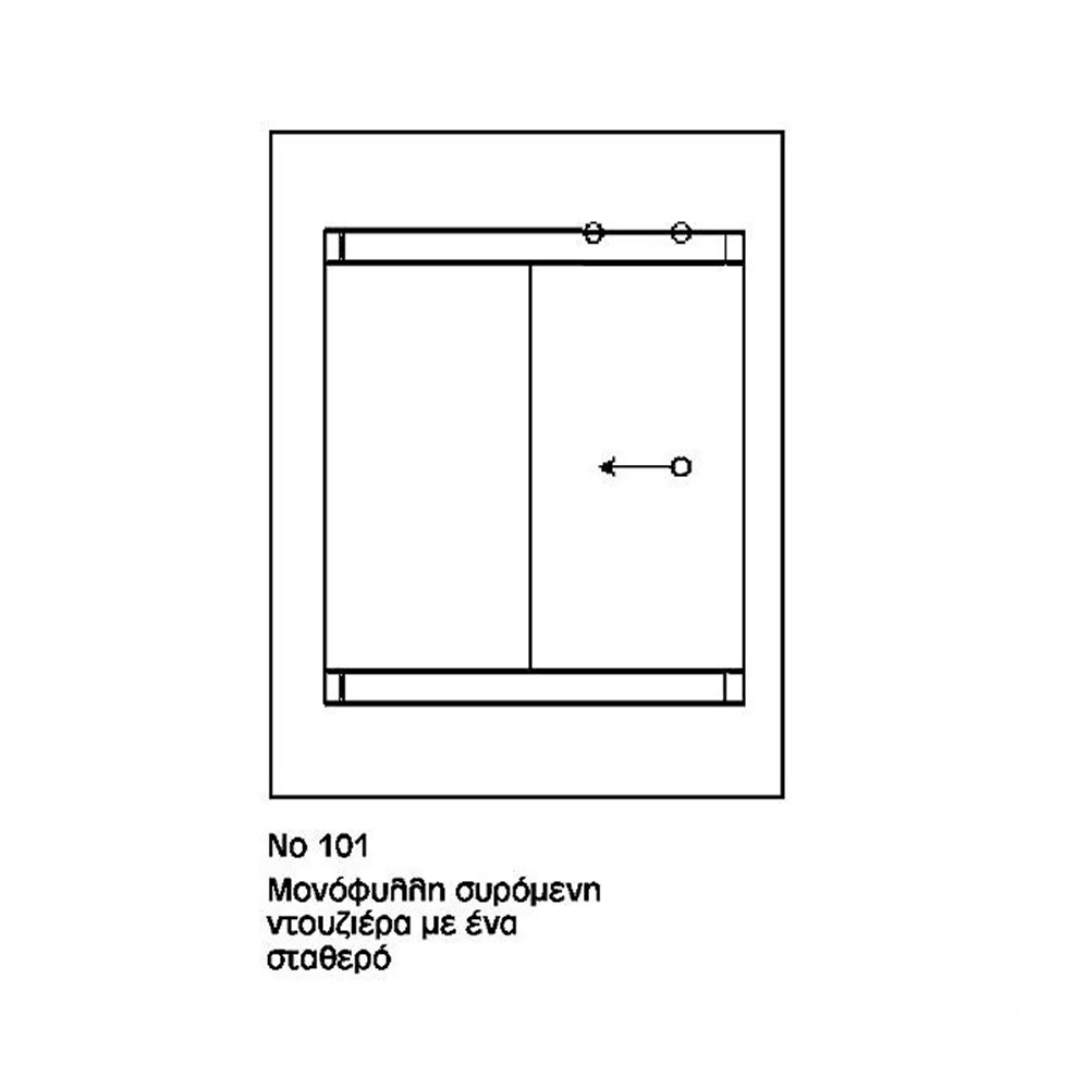 Sliding Glass Bathroom Shower Enclosure 10mm 120x190cm Stainless Guide