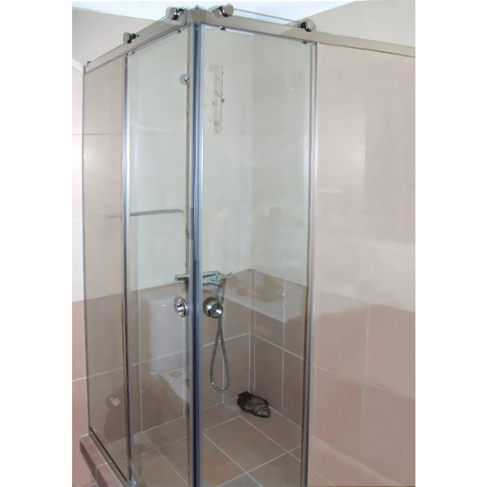 Sliding bathroom shower cabin 10mm 80x80x190cm corner