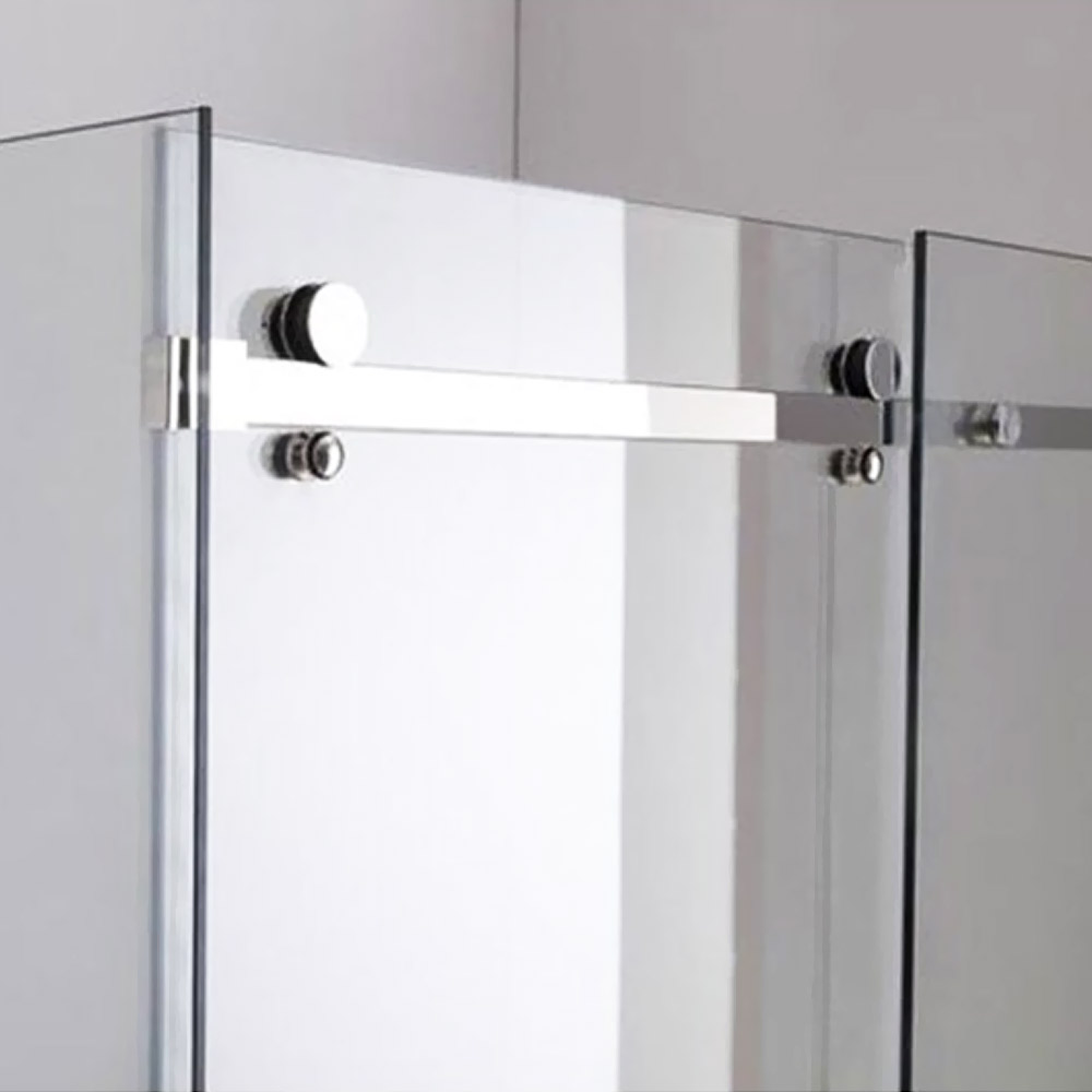 Sliding Glass Bathroom Shower Enclosure 10mm 120x190cm Stainless Guide