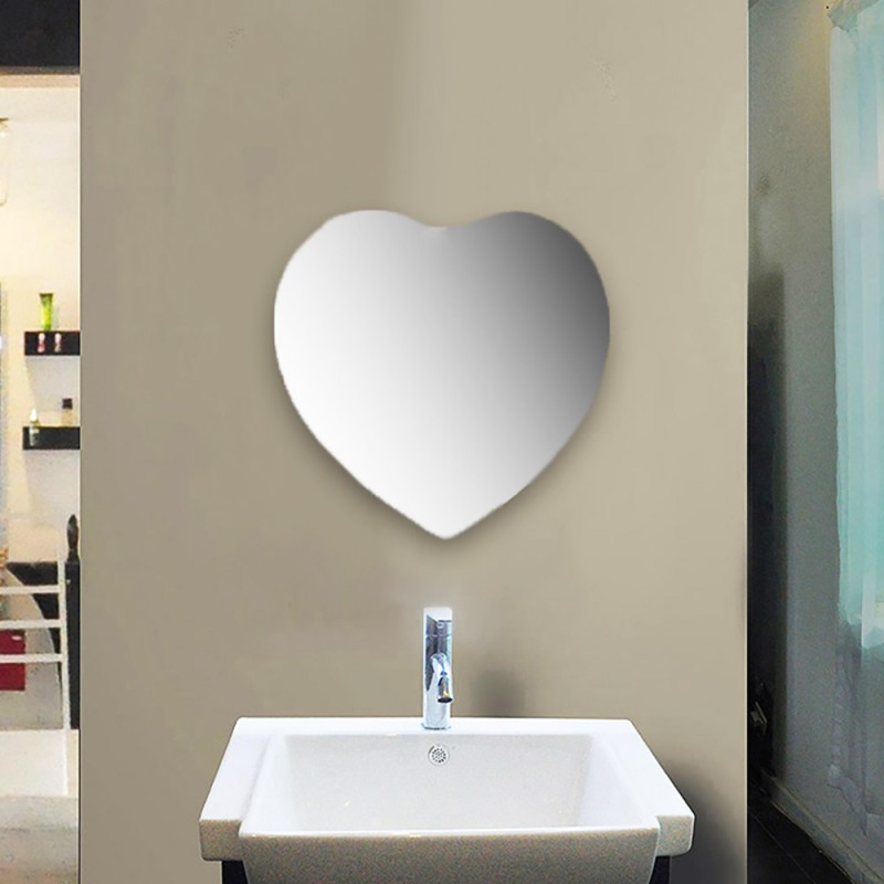  Heart mirror 60x60cm