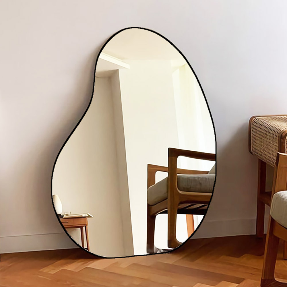 Pebble-shaped mirror 80x110cm No5