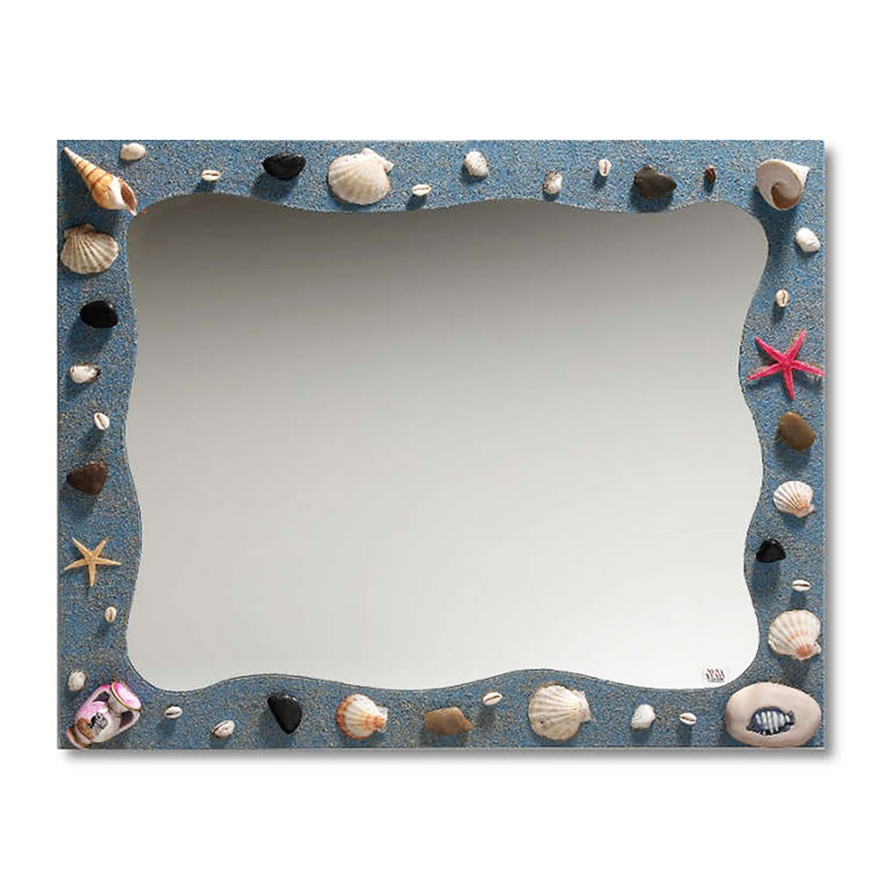 Mirror 80x70cm handmade hanging