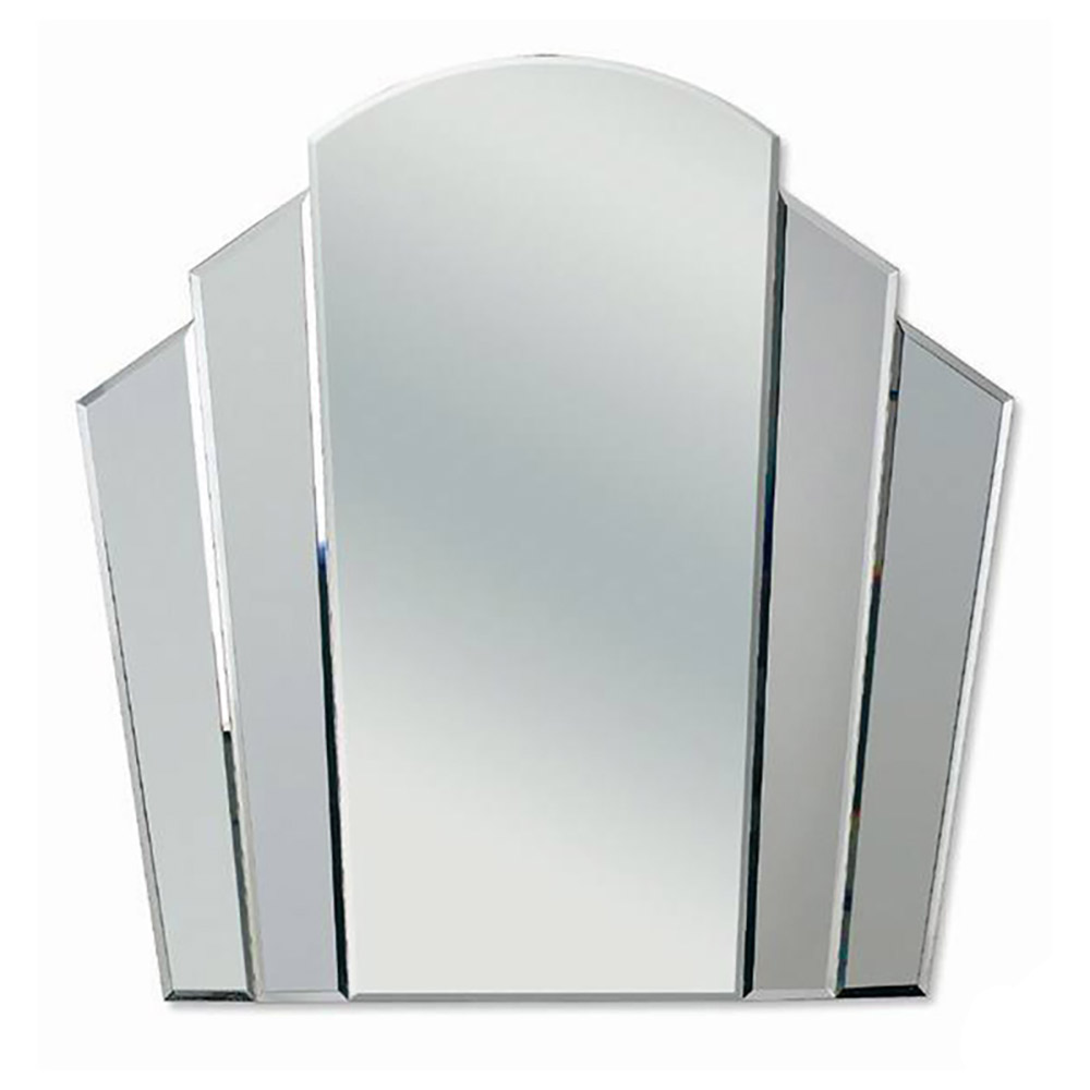 Art-Deco wall mirror 80x90cm