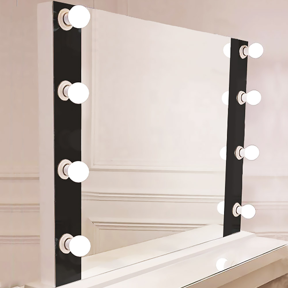 Καθρέπτης 90x70cm με φωτισμό για μακιγιάζ Hollywood make up