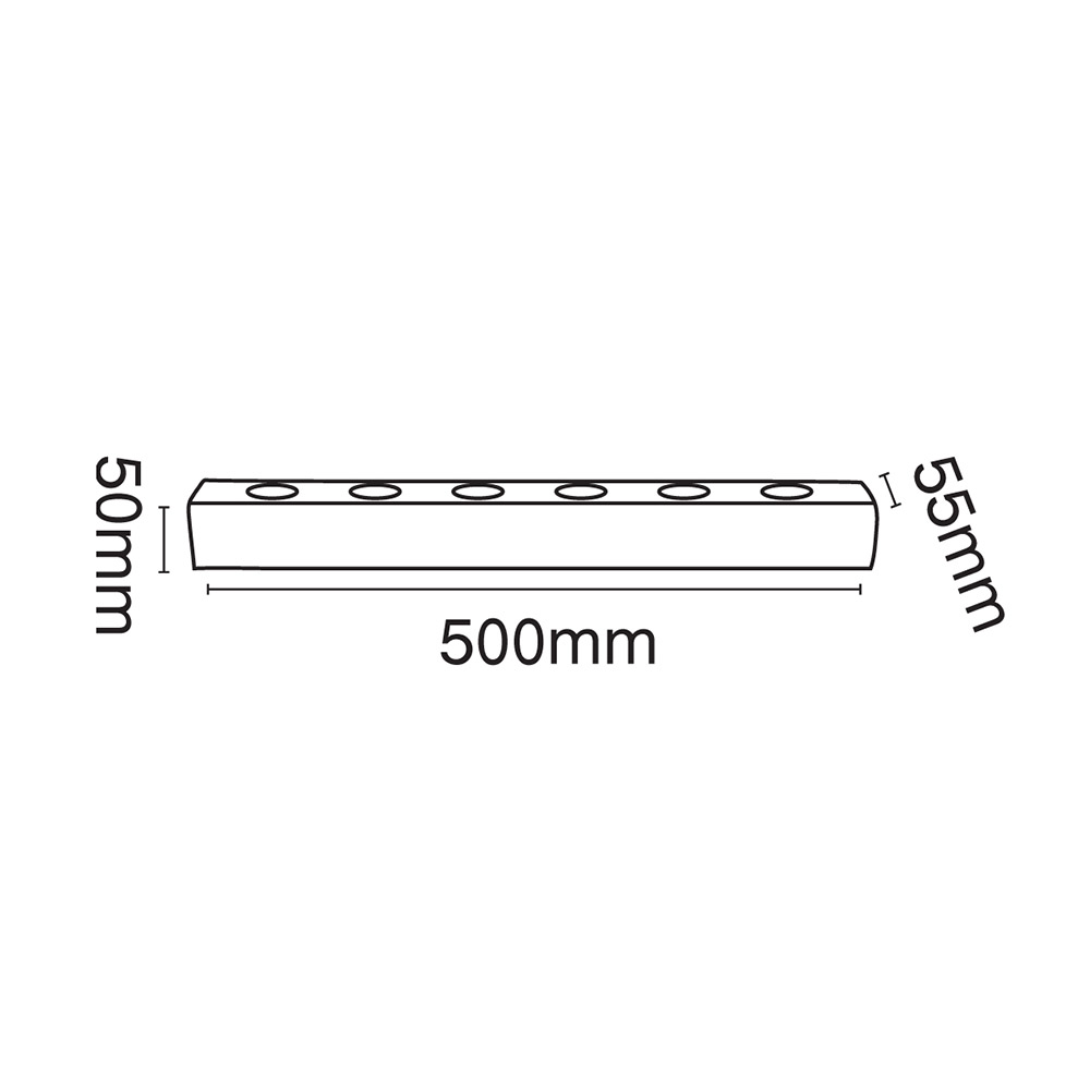 Καθρέπτης 80x60cm με λευκά φωτιστικά για μακιγιάζ Hollywood make up