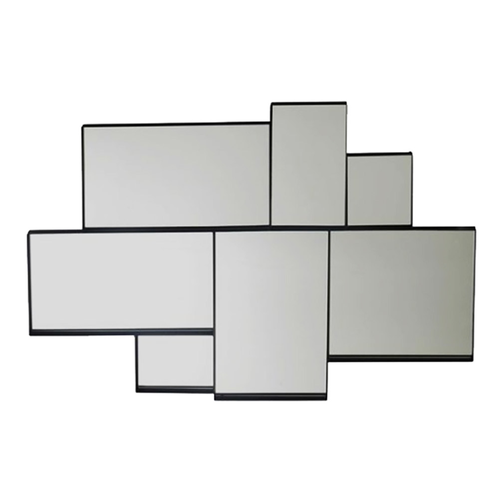 Kαθρέπτης με μεταλλικό πλαίσιο από χαλύβδινη λάμα 130x90cm