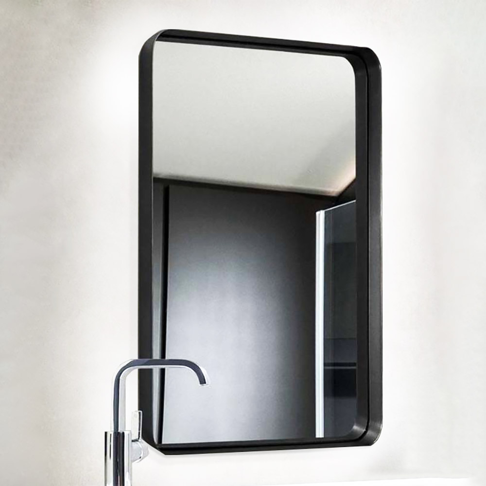 Καθρέπτης 45x90cm - 60x80cm με στρογγυλεμένες γωνίες από λάμα χάλυβα