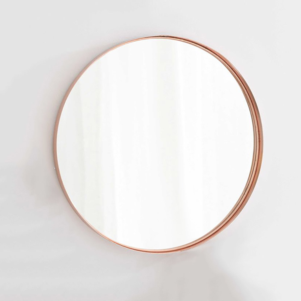 Round wall mirror Φ60cm - Φ90cm with steel blade