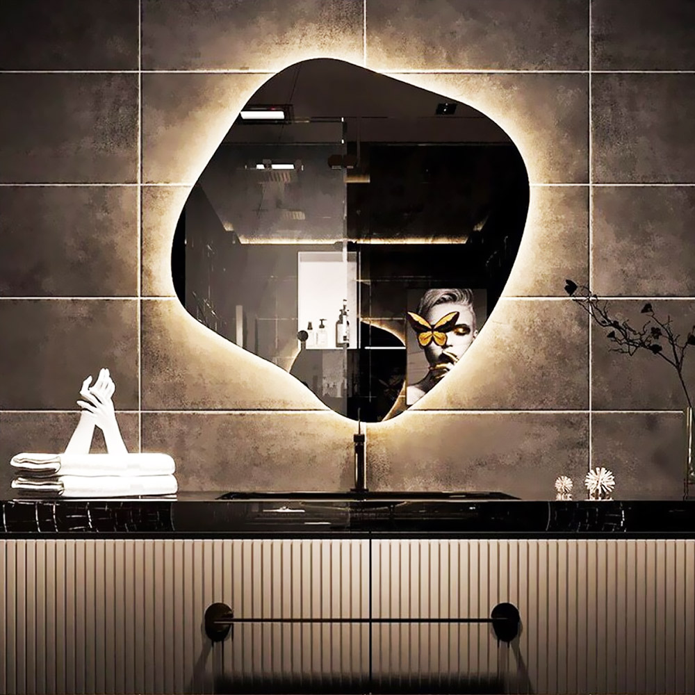 Bathroom led 70x70cm - 80x80cm - 90x90cm in irregular shape