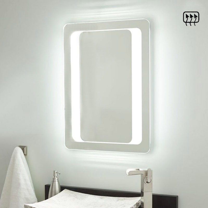 LED mirror 90X75cm