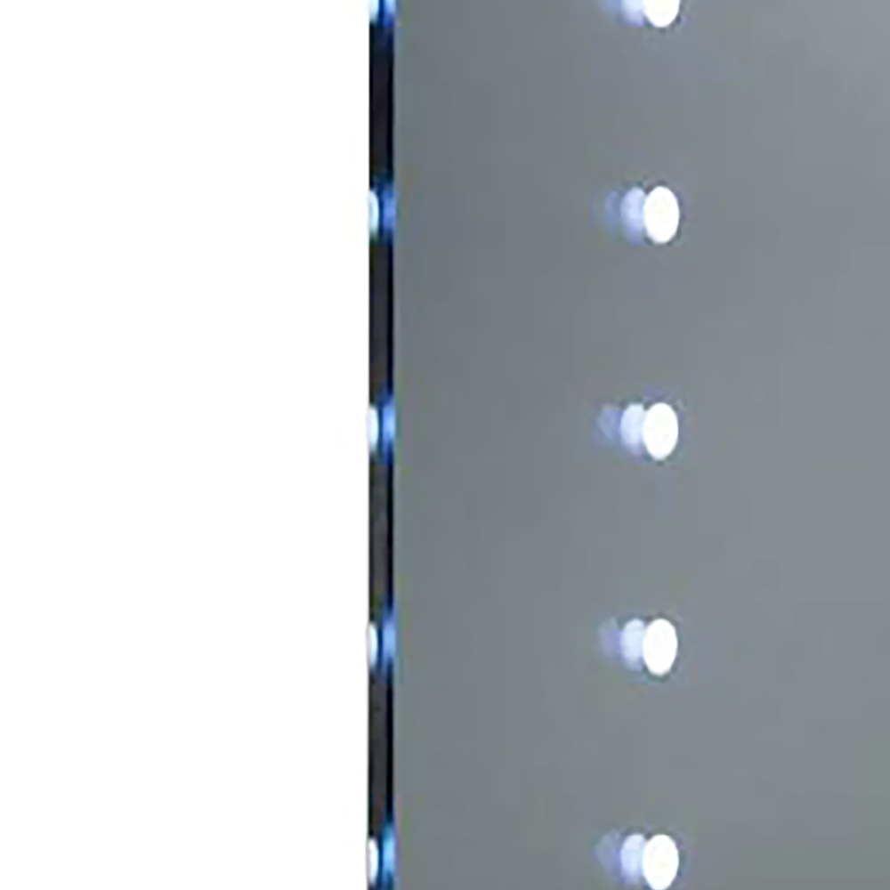 LED mirror 50X90cm illuminated on the left