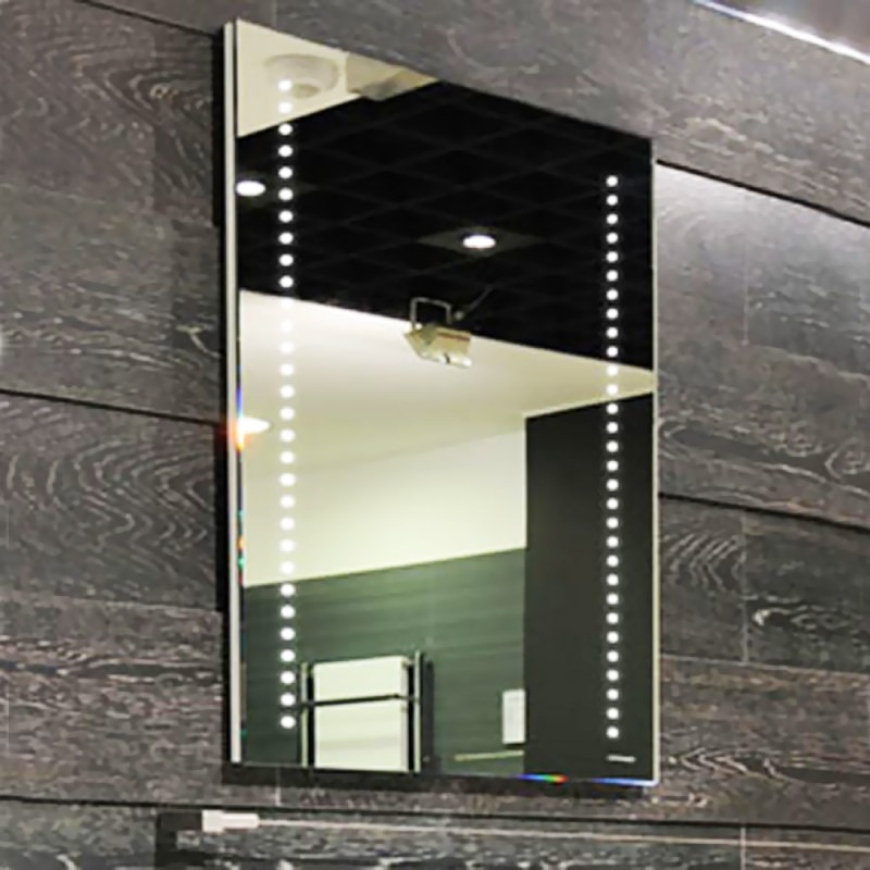 LED mirror 60X80cm illuminated left - right