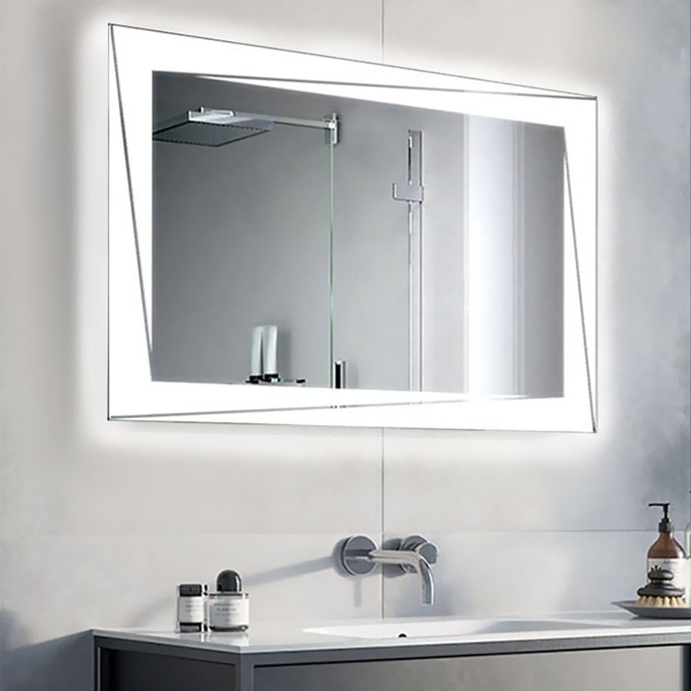 LED mirror 90X75cm