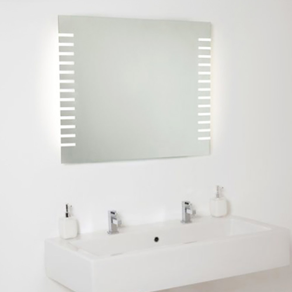 Led mirror 70x90cm - 90x75cm with sandblasting