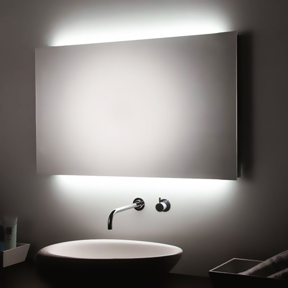 LED bathroom wall mirror 80x60cm - 90x70cm