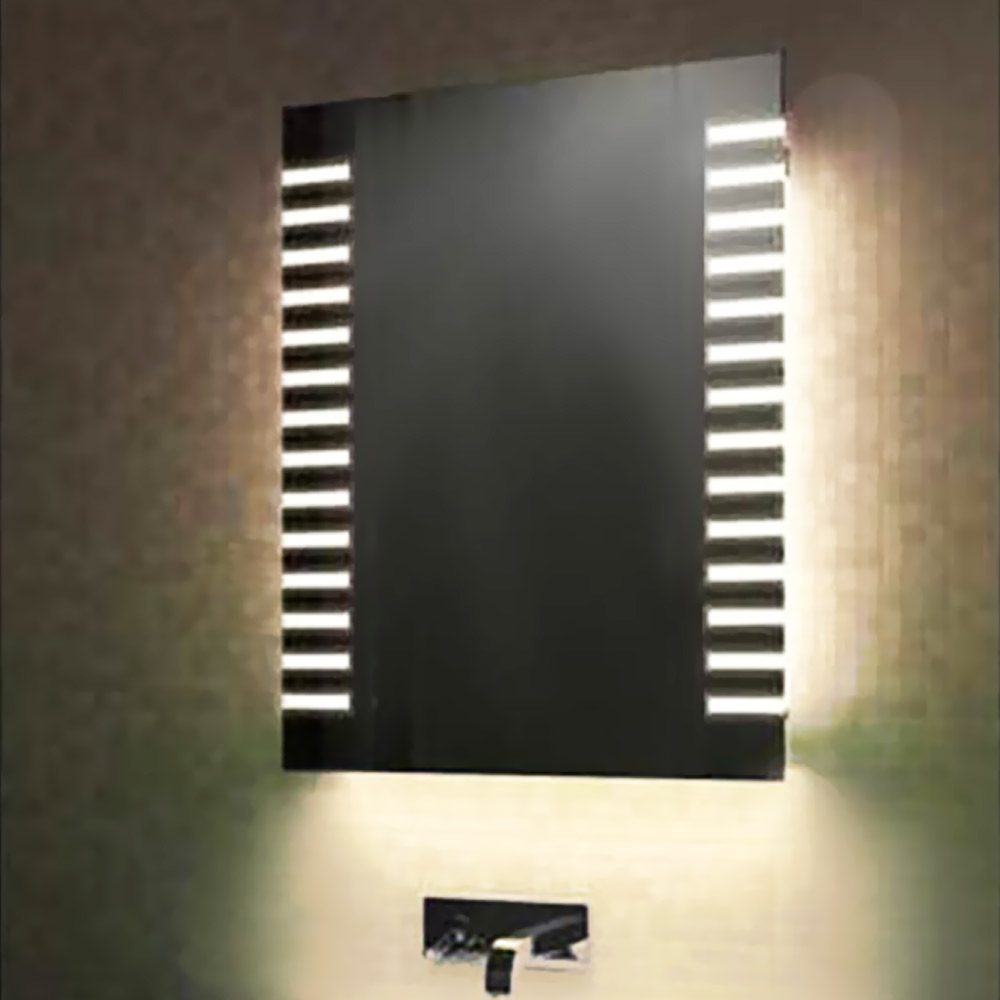 Led mirror 70x90cm - 90x75cm with sandblasting