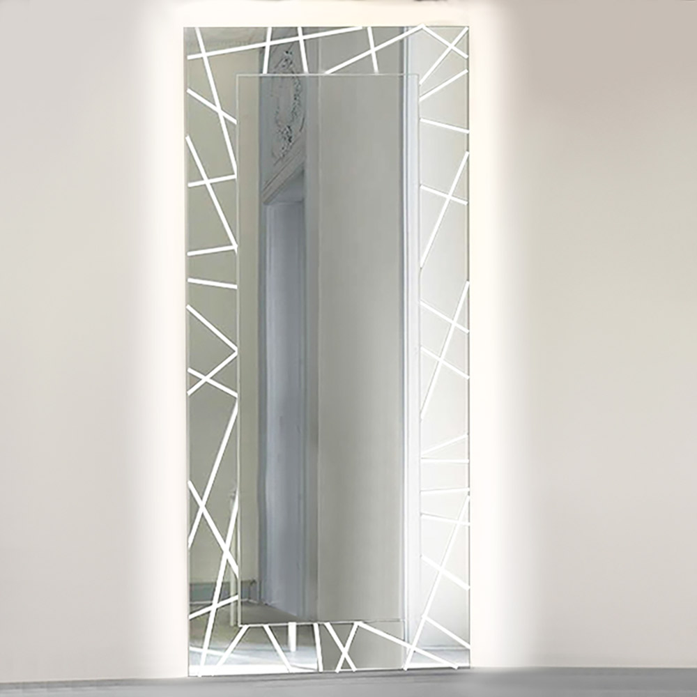 Full-length LED mirror 80x180cm