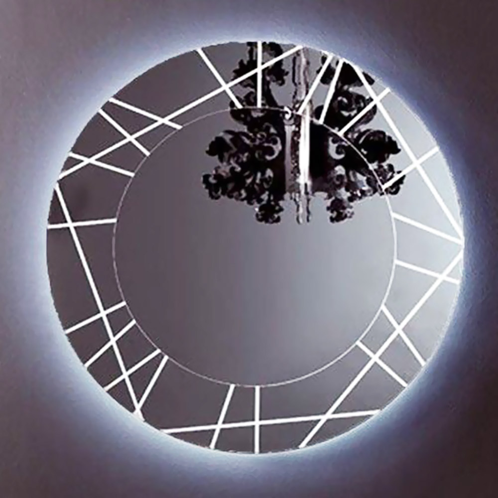 Led bathroom mirror round Ø60cm - Ø90cm