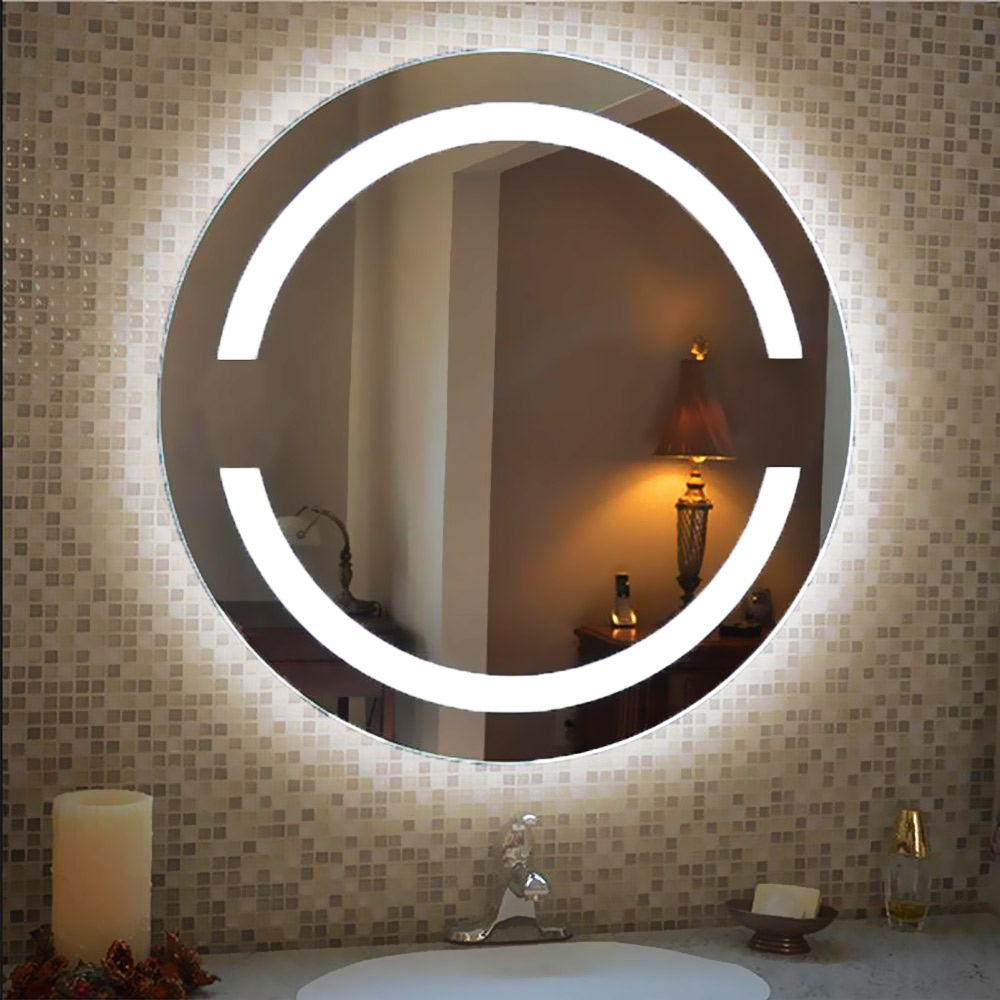 Round LED mirror Ø60cm - Ø90cm