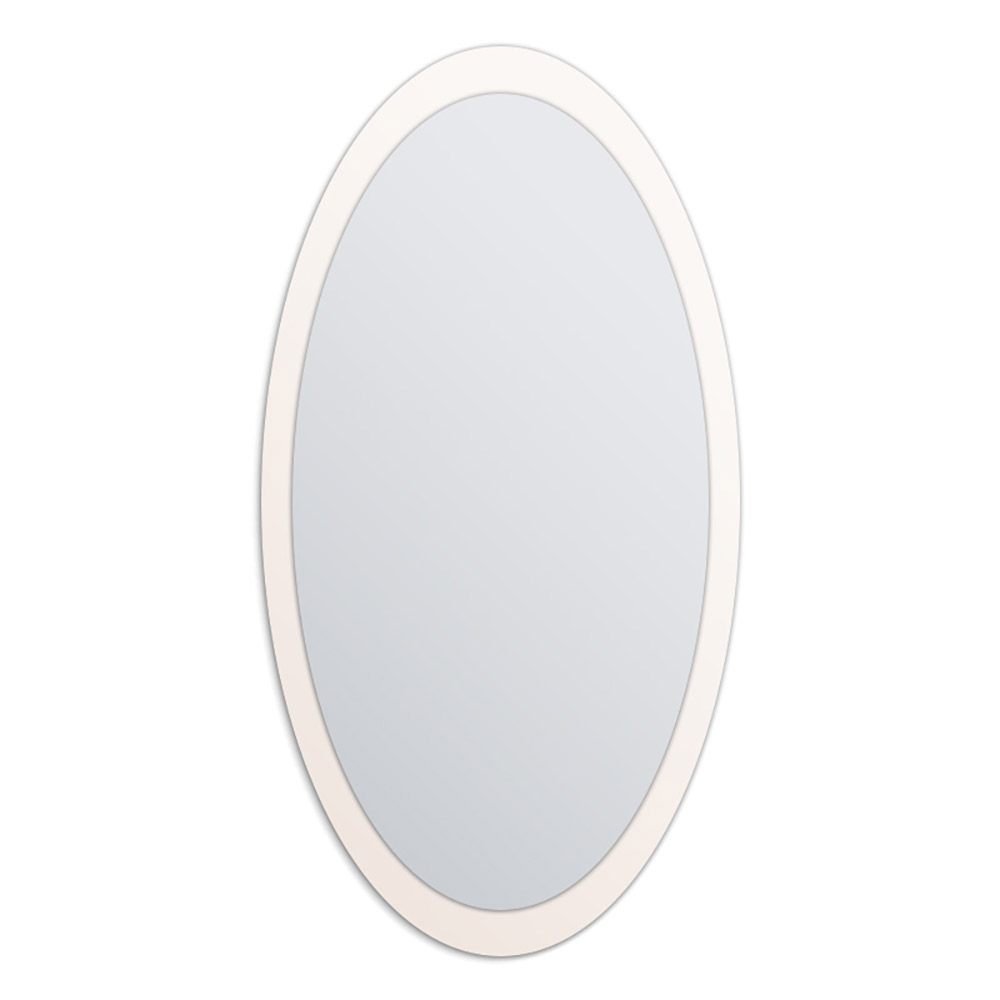 Mirror oval lacobel 40x80cm