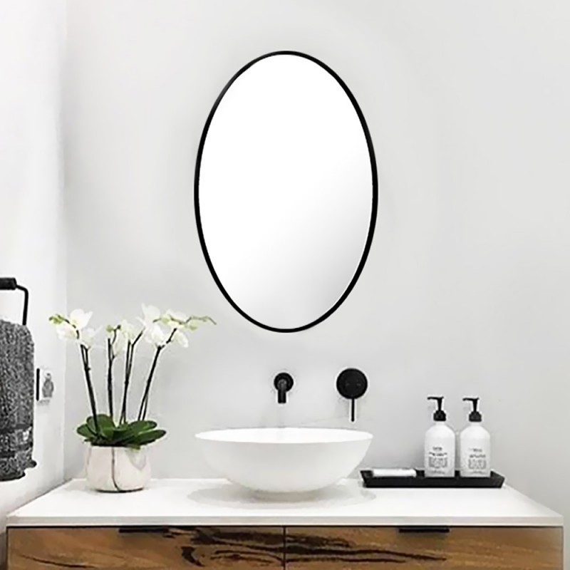  Oval mirror 40x80cm - 60x90cm with paint border