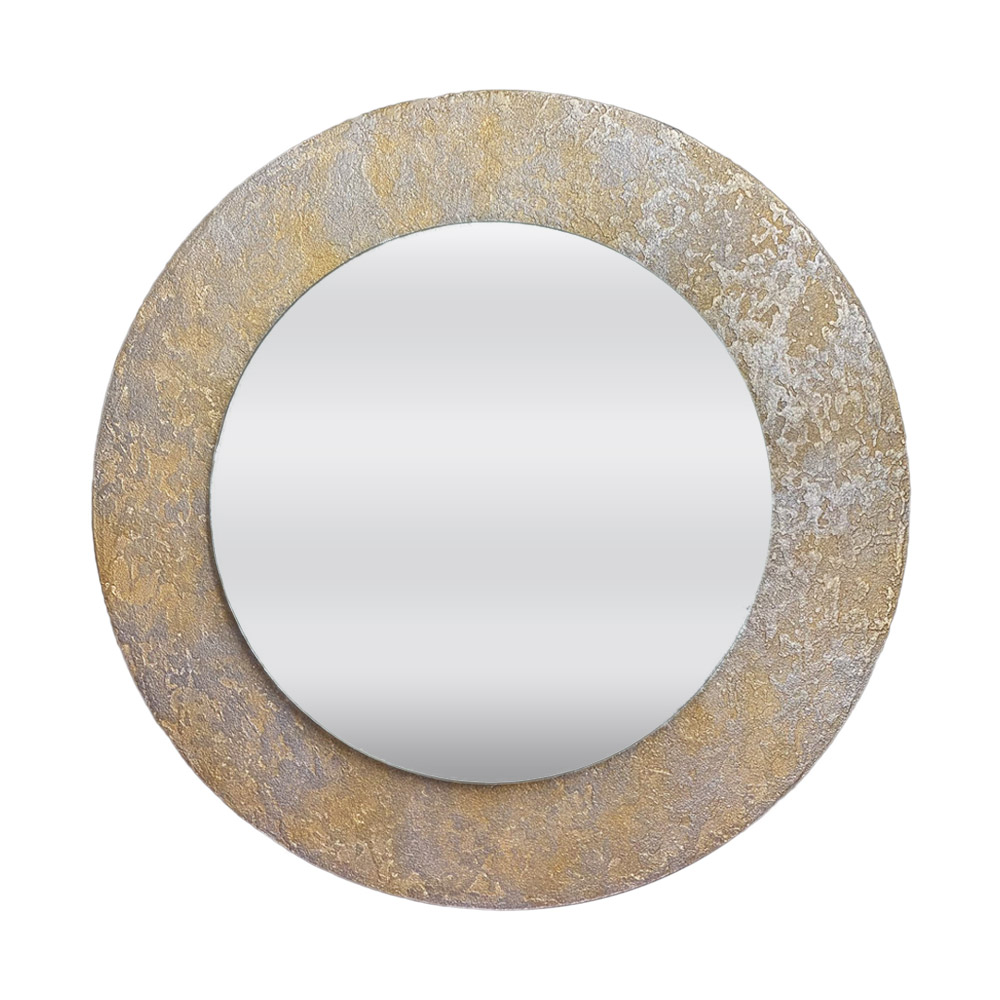 Round mirror Moon with granite style Ø90cm