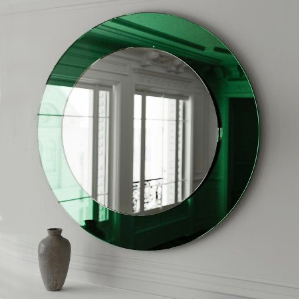 Mirror round Φ70cm - Φ90cm with crystal