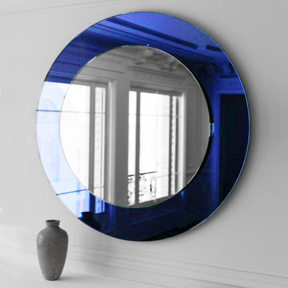 Mirror round Φ70cm - Φ90cm with crystal