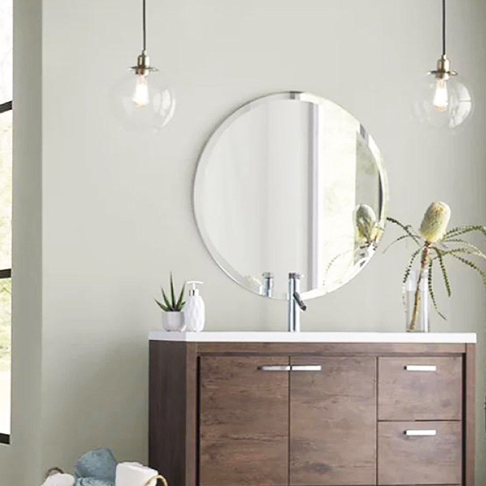 Round hanging wall mirror Ø50cm - Ø100cm