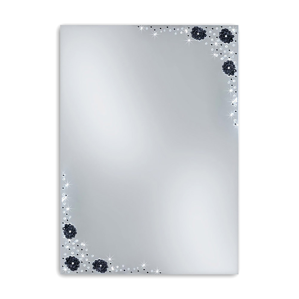 Handmade mirror with swarovski 60x80cm